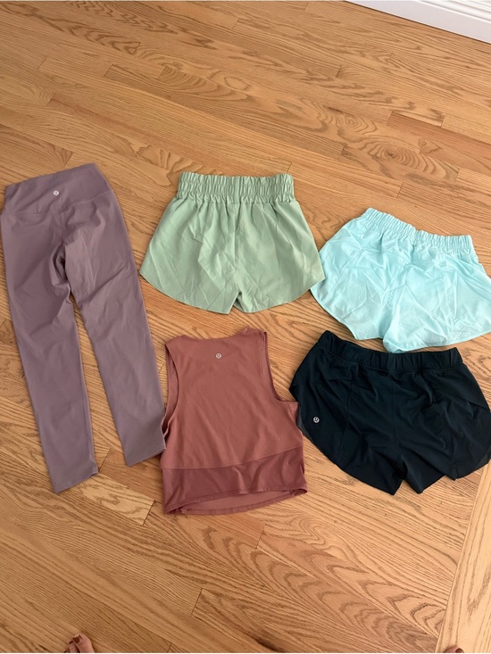 lululemon athletica Other - 🍋Lululemon 5-Piece Activewear Bundle | Align Leggings, Flutter Shorts & Tank
